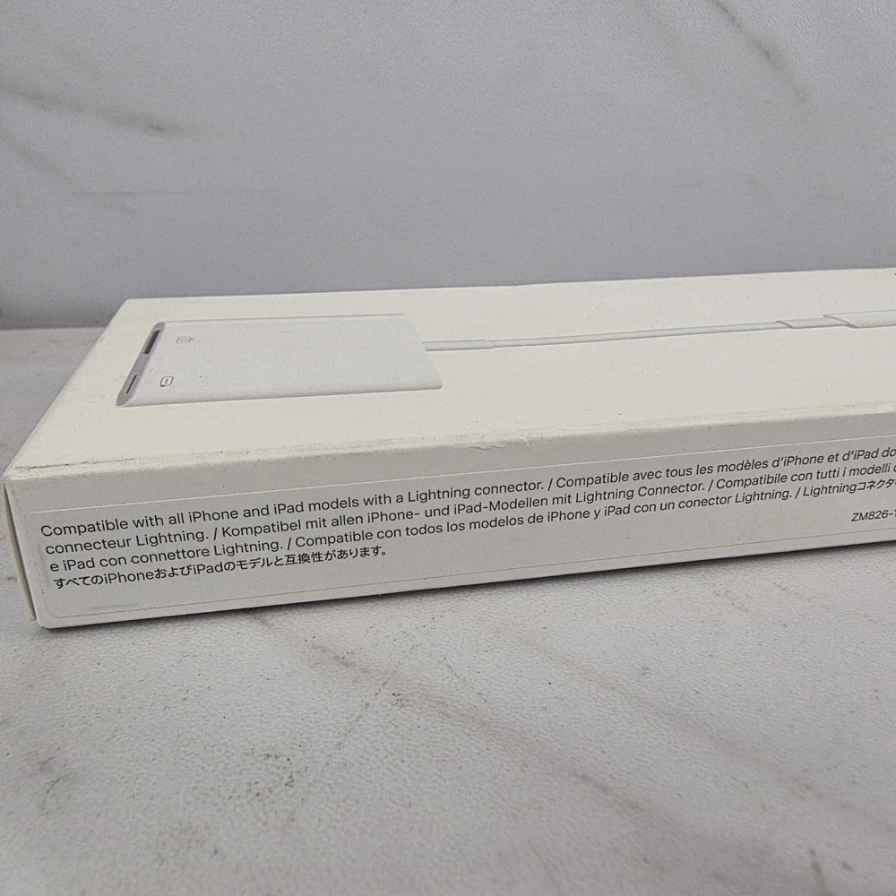 Apple Lightning to USB 3 Camera Adapter -‎ MX5J3AM/A - A1619 New/Sealed